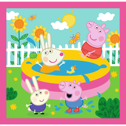 Galeria - zdjęcie nr. 4 - Puzzle 3w1 Peppa i przyjaciele 34873