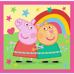 Galeria - zdjęcie nr. 2 - Puzzle 3w1 Peppa i przyjaciele 34873