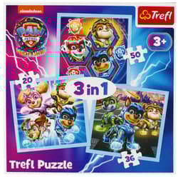 Puzzle 3w1 Psi Patrol Moc Mighty Pups 34869