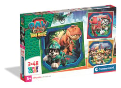 Puzzle 3x48 Square Paw Patrol Dino Movie 25326