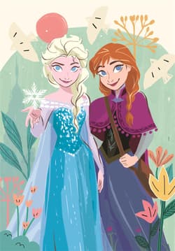 Galeria - zdjęcie nr. 4 - Puzzle 3x48 super kolor Disney Frozen 25284