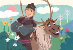 Galeria - zdjęcie nr. 2 - Puzzle 3x48 super kolor Disney Frozen 25284