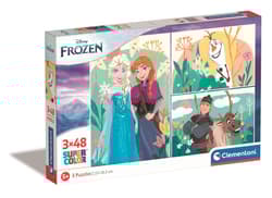 Puzzle 3x48 super kolor Disney Frozen 25284