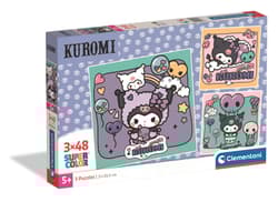 Puzzle 3x48 Super kolor Kuromi