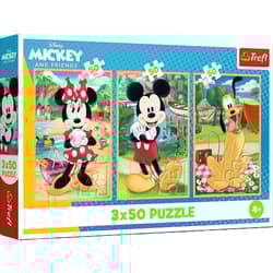 PUZZLE 3x50 - Myszki na wakacjach 34881