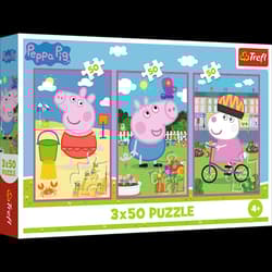 Puzzle 3x50 Siła przyjaźni"  Peppa Pig 34877