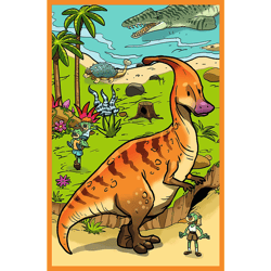 Galeria - zdjęcie nr. 2 - Puzzle 3x80 Trefliki w świecie dinozaurów 34888