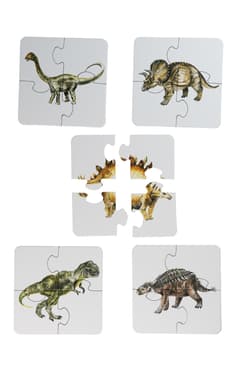 Galeria - zdjęcie nr. 3 - Puzzle 4 elementowe Dinozaury