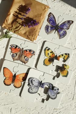 Galeria - zdjęcie nr. 2 - Puzzle 4 elementowe Motyle