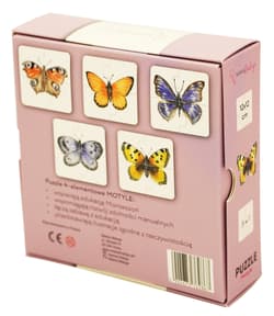 Galeria - zdjęcie nr. 3 - Puzzle 4 elementowe Motyle