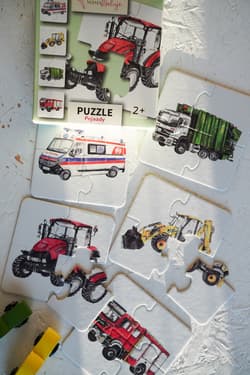 Galeria - zdjęcie nr. 3 - Puzzle 4 elementowe Pojazdy