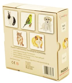 Galeria - zdjęcie nr. 4 - Puzzle 4 elementowe Zwierzęta domowe
