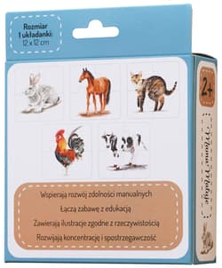 Galeria - zdjęcie nr. 2 - Puzzle 4 elementowe Zwierzęta wiejskie