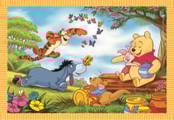 Galeria - zdjęcie nr. 2 - Puzzle 4 w1 super kolor Disney Winnie the Pooh 21514