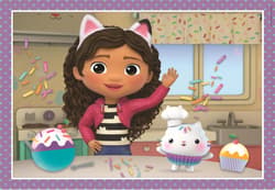 Galeria - zdjęcie nr. 3 - Puzzle 4 w1 supercolor gabby's dollhouse 21524