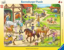 Puzzle 40 A Day at the Ranch Frame