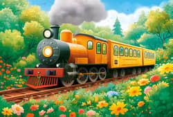 Galeria - zdjęcie nr. 2 - Puzzle 40 maxi Summer Locomotive B-040414-1