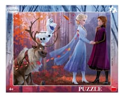 Puzzle 40 ramkowe Kraina Lodu Frozen Siostry