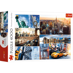Puzzle 4000 Nowy York kolaż 45006