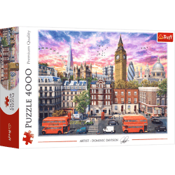 Puzzle 4000 Spacer po Londynie 45010