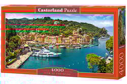 Puzzle 4000 Widok na Portofino C-400201-2