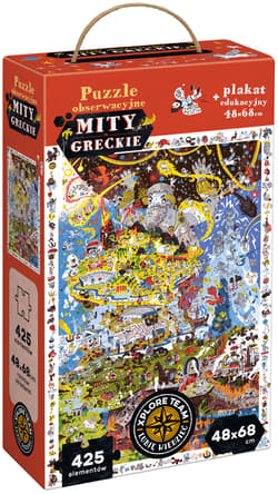 Puzzle 425 Obserwacyjne Mity greckie