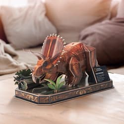 Galeria - zdjęcie nr. 5 - Puzzle 44 3D Triceratops National Geographic license