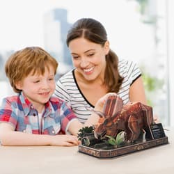 Galeria - zdjęcie nr. 3 - Puzzle 44 3D Triceratops National Geographic license