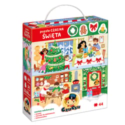 Puzzle 44 Czas na Święta dla dzieci CzuCzu