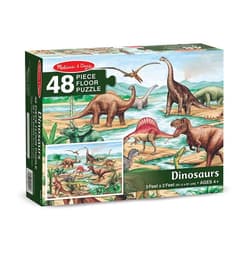 Puzzle 48 podłogowe Dinozaury MD10421