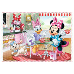 Galeria - zdjęcie nr. 4 - Puzzle 4w1 (12,15,20,24) Minnie z przyjaciółmi 34355