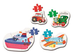 Galeria - zdjęcie nr. 2 - Puzzle 4w1 (3,6,9,12) Środki transportu 20811
