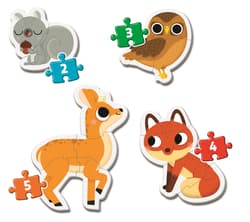 Galeria - zdjęcie nr. 2 - Puzzle 4w1 (3,6,9,12) Zwierzęta leśne 20814