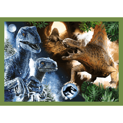 Galeria - zdjęcie nr. 4 - Puzzle 4w1 (35,48,64,70)  Groźne dinozaury Jurassic World 34607