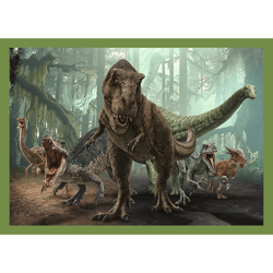 Galeria - zdjęcie nr. 2 - Puzzle 4w1 (35,48,64,70)  Groźne dinozaury Jurassic World 34607