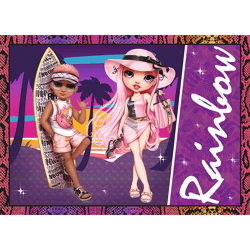 Galeria - zdjęcie nr. 2 - Puzzle 4w1 (35,48,64,70) Modne laleczki Rainbow high 34614