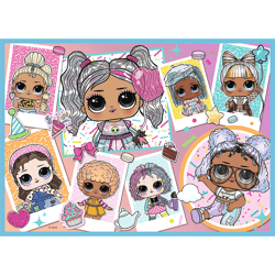 Galeria - zdjęcie nr. 3 - Puzzle 4w1 (35,48,64,70 Poznaj laleczki LOL Surprise! 34613