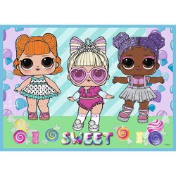 Galeria - zdjęcie nr. 4 - Puzzle 4w1 (35,48,64,70 Poznaj laleczki LOL Surprise! 34613