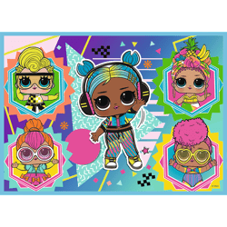 Galeria - zdjęcie nr. 5 - Puzzle 4w1 (35,48,64,70 Poznaj laleczki LOL Surprise! 34613