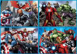 Galeria - zdjęcie nr. 2 - Puzzle 4w1 Avengers 110658