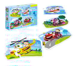 Galeria - zdjęcie nr. 2 - Puzzle 4w1 baby  Pojazdy