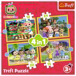 Puzzle 4w1 Cocomelon Poznaj bohaterów  34647