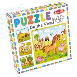 Puzzle 4w1 Moje pierwsze puzzle Farma
