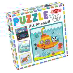 Puzzle 4w1 Moje pierwsze puzzle Wszyscy na pokład