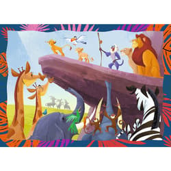 Galeria - zdjęcie nr. 3 - Puzzle 4w1 Odważny Król Lew Disney 34653