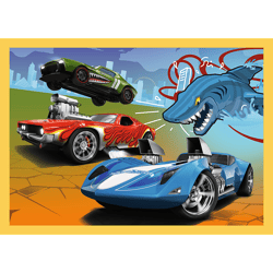 Galeria - zdjęcie nr. 5 - Puzzle 4w1 Pojazdy Hot Wheels 34627