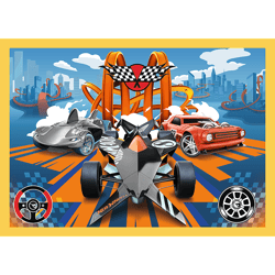 Galeria - zdjęcie nr. 4 - Puzzle 4w1 Pojazdy Hot Wheels 34627