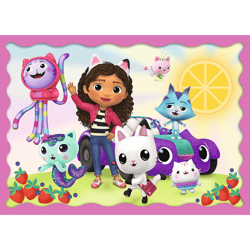 Galeria - zdjęcie nr. 5 - Puzzle 4w1 Przygody Gabi