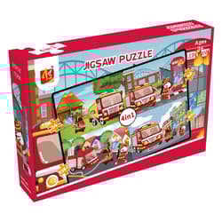 Puzzle 4w1 Straż Pożarna