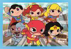 Galeria - zdjęcie nr. 2 - Puzzle 4w1 super color DC Super friends 21520